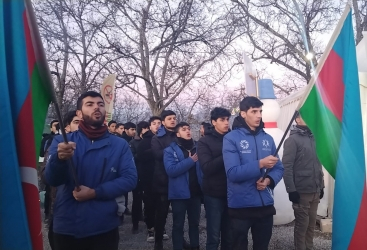   Día 39 de la protesta pacífica: El objetivo de la acción en la Carretera de Lachin-Khankandi no cambia  