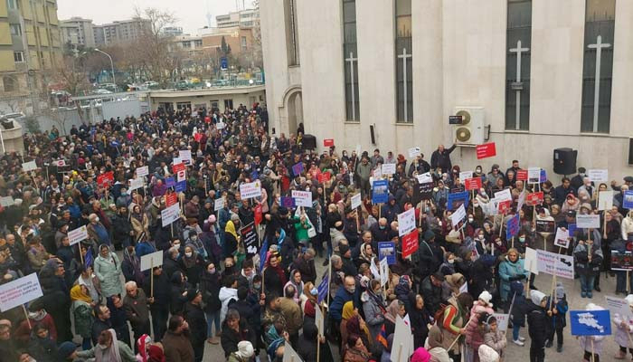     Otra provocación de Irán:   se llevó a cabo una manifestación contra Azerbaiyán en Teherán  