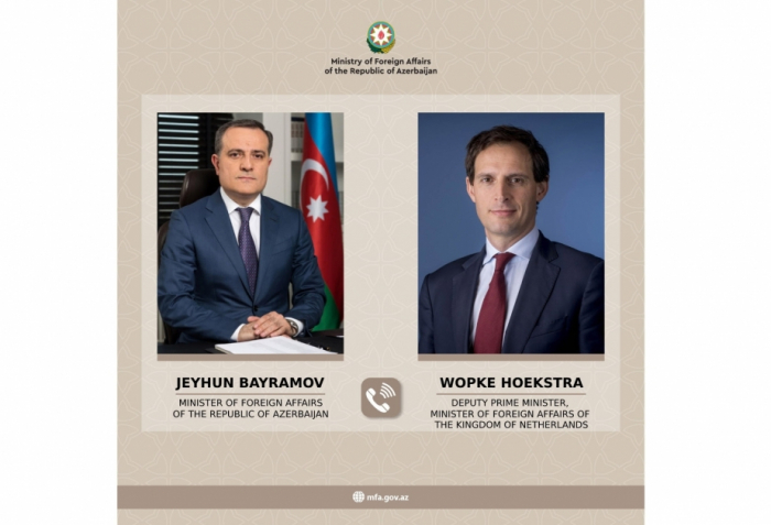   Azerbaijani FM informs his Dutch counterpart about situation on Lachin road  