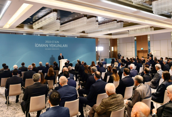     Presidente Ilham Aliyev  : “El entrenamiento de los jóvenes atletas debe hacerse de manera organizada”  