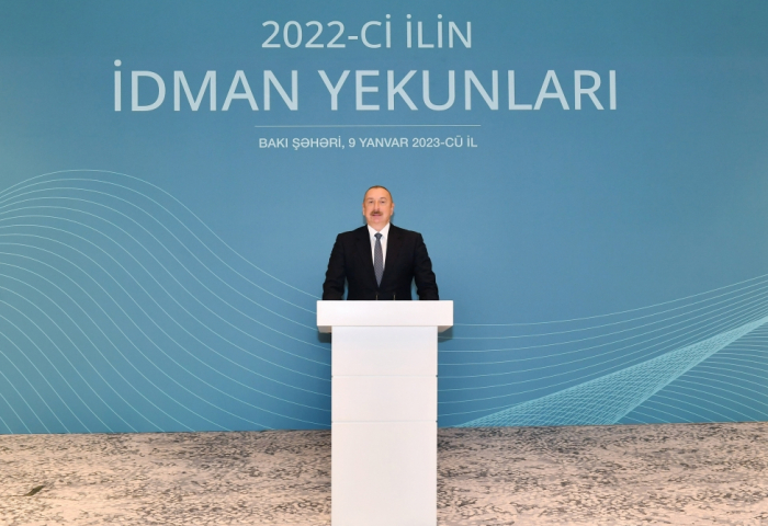 Président azerbaïdjanais : "Nous prévoyons de créer des installations sportives dans toutes les autres villes libérées"