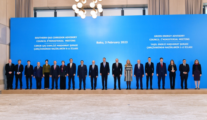 Bakou accueille la 9e réunion ministérielle du Conseil consultatif du Corridor gazier méridional - PHOTOS