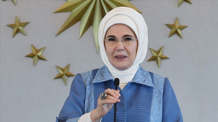   Əminə Ərdoğan Azərbaycana təşəkkür edib  