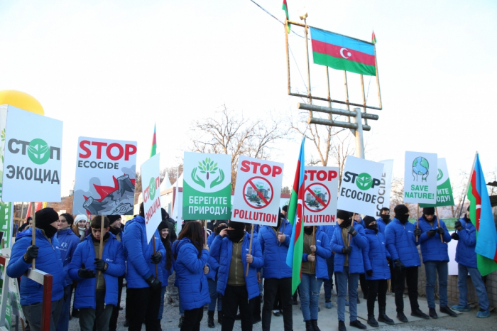 Les manifestations pacifiques des éco-militants azerbaïdjanais sur la route Latchine-Khankendi entrent dans le 59e jour