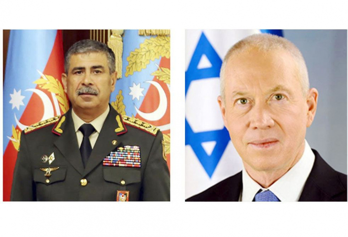  Azerbaijani and Israeli defense ministers hold phone conversation  