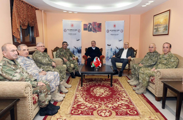   Turkish, Azerbaijani, Georgian defense ministers meet in Kars  