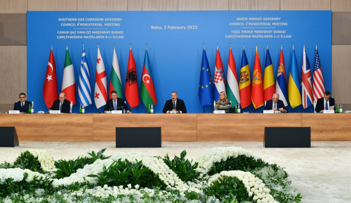   Präsident Ilham Aliyev spricht auf dem 9. Ministertreffen des Beirats für Südlichen Gaskorridor –   VIDEO    
