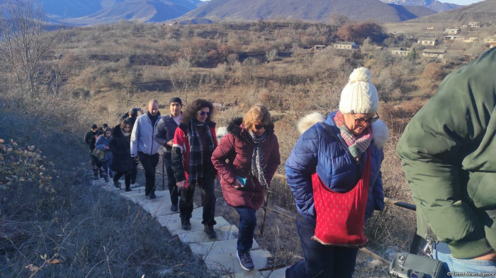   Foreign travelers start trip to Azerbaijan’s Karabakh and East Zangazur  
