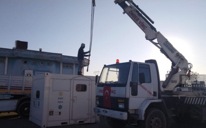   In Kahramanmaraş wurde ein mobiles Feldlazarett installiert   - FOTOS    