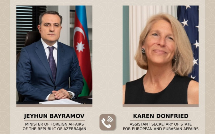 Azerbaijani FM, US Assistant Secretary of State hold phone talks