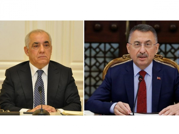 Telephone conversation held between Azerbaijani PM and Turkish VP