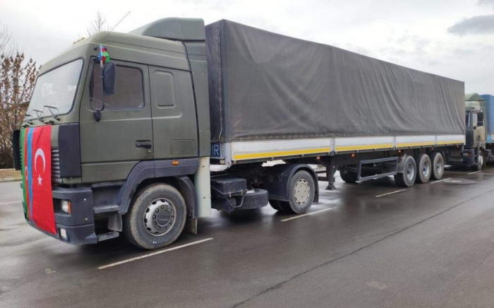  52 Lastwagen mit humanitärer Hilfe wurden von Nachitschewan in die Türkei geschickt 