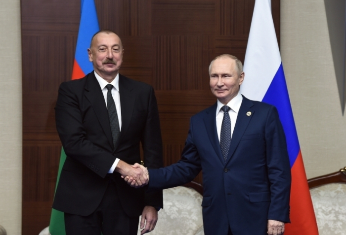   Azerbaijani and Russian presidents hold phone talks  