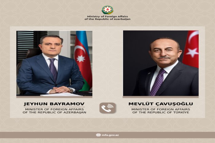 Ceyhun Bayramov Çavuşoğlu ilə danışıb