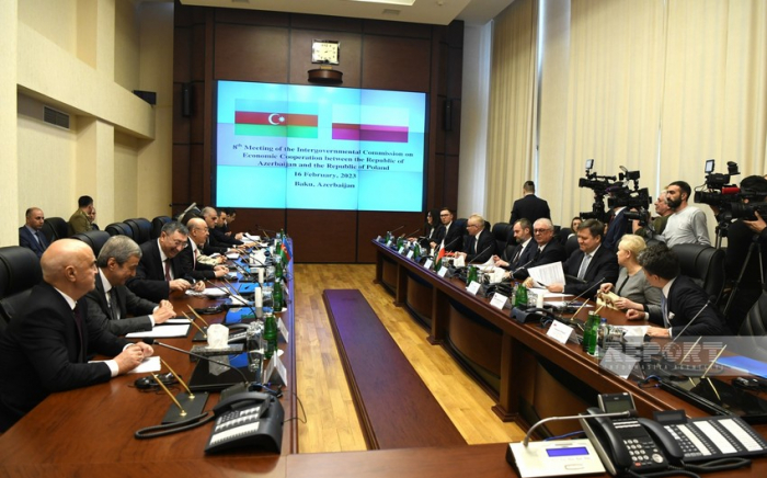   8. Treffen der Zwischenstaatlichen Kommission Aserbaidschan-Polen fand in Baku statt  