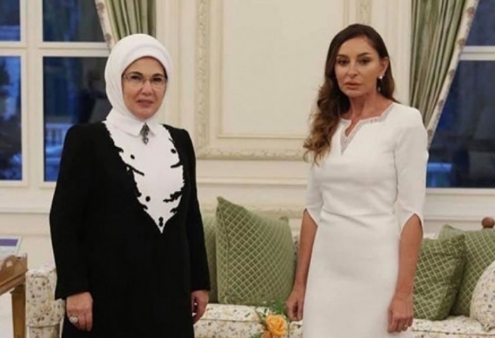   First Lady of Türkiye Emine Erdogan expresses gratitude to First VP Mehriban Aliyeva and Azerbaijan   