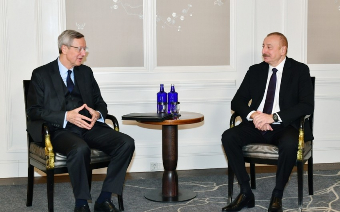   Ilham Aliyev partió rumbo a Alemania  