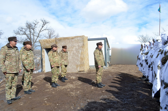   Service and combat activities of units in Azerbaijan`s liberated territories inspected - MoD  