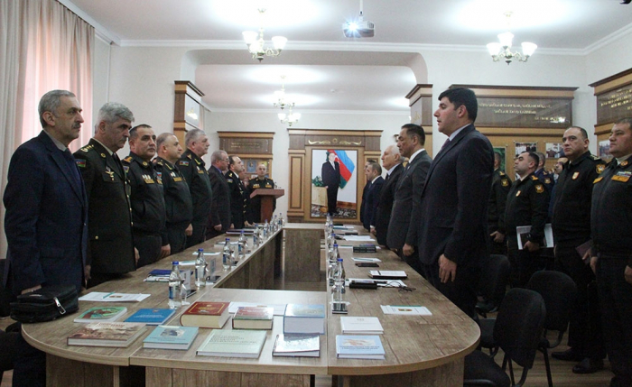   National Defense University hosts event on 100th anniversary of Great Leader Heydar Aliyev  