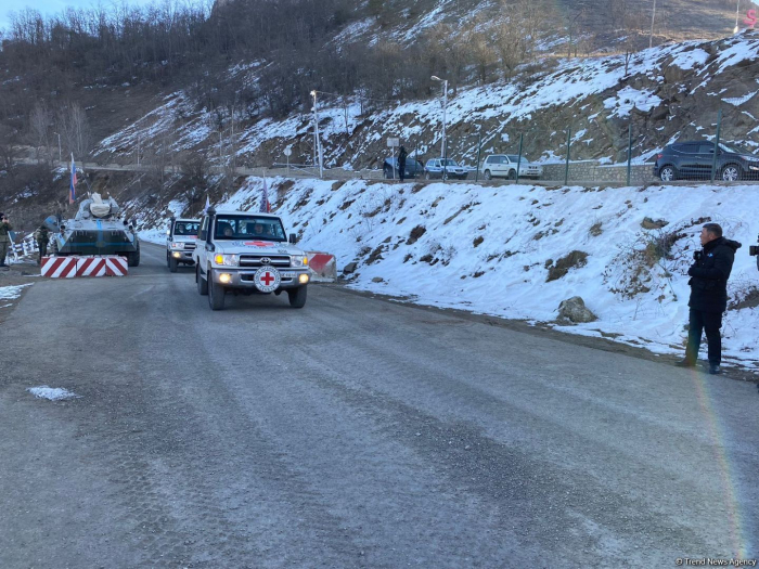 ICRC convoy passes freely along Azerbaijan