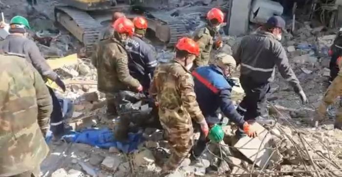   Azerbaijani rescuers continue search operations in two regions of Türkiye  