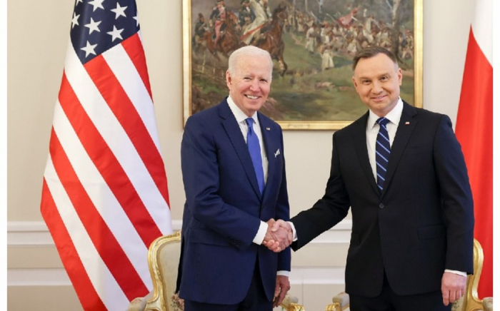   Joseph Biden besucht Polen  