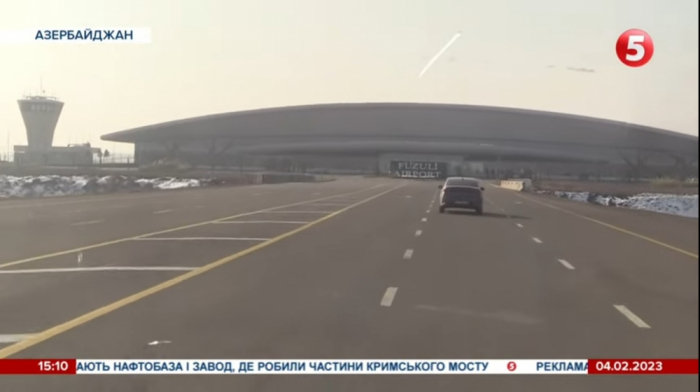  Ukrainian TV channel broadcasts report on liberation of Azerbaijan