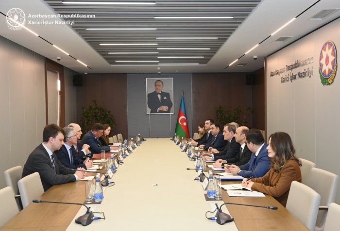 Azerbaijani FM meets with UK Parliamentary Under Secretary of State