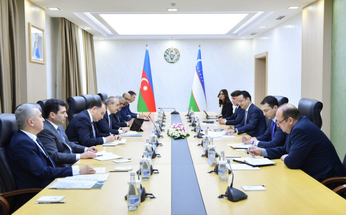  Aserbaidschan und Usbekistan werden ein Abkommen über die Errichtung des Investitionsfonds unterzeichnen -FOTOS