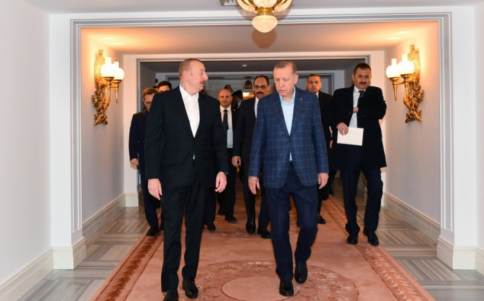   Ilham Aliyev und Recep Tayyip Erdogan tauschten sich über die Normalisierung der armenisch-aserbaidschanischen Beziehungen aus  