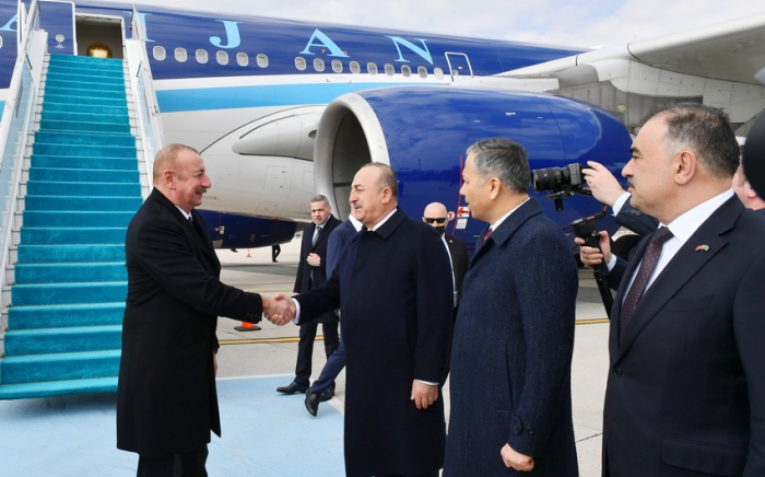   Präsident Ilham Aliyev unternahm eine Geschäftsreise in die Türkei -   VIDEO und FOTOS    