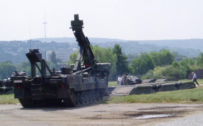   Deutschland schickte 6 „Biber“-Panzerbrückenbauer in die Ukraine  