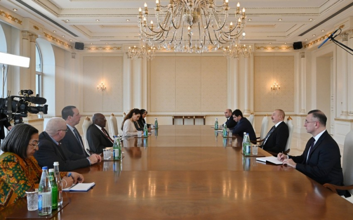   Ilham Aliyev empfing den Vizepräsidenten von Kuba   - FOTOS    