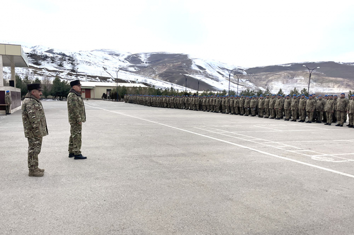   Chief of General Staff of Azerbaijani Army inspects intensive combat training of military units  