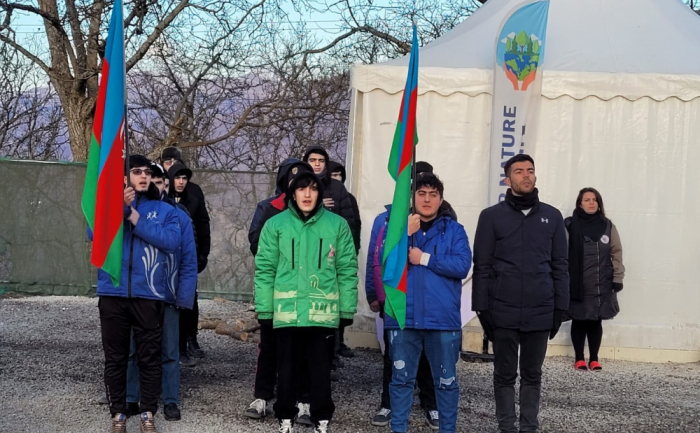   Peaceful protests of Azerbaijani eco-activists on Lachin–Khankendi road enter 74th day  