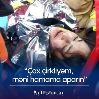    "Çox çirkliyəm, məni hamama aparın"    