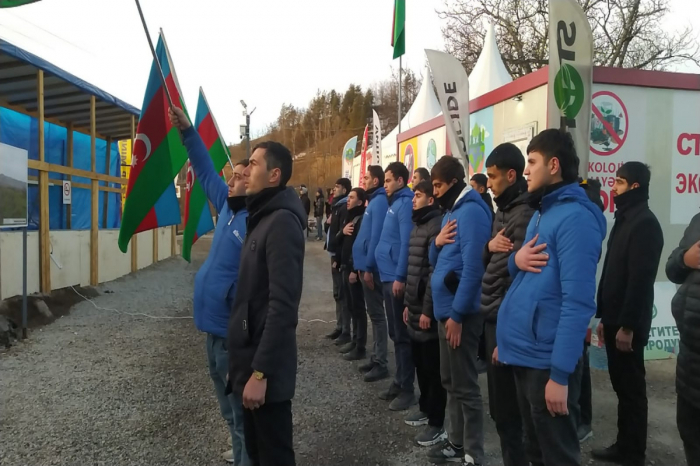 Le 73e jour de la manifestation pacifique sur la route Latchine-Khankendi