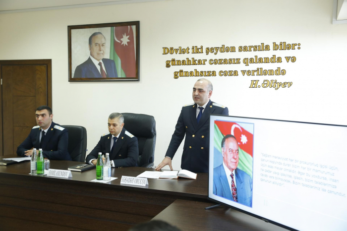 Yasamal prokurorluğunda “Açıq qapı günü” keçirilib -    FOTOLAR   