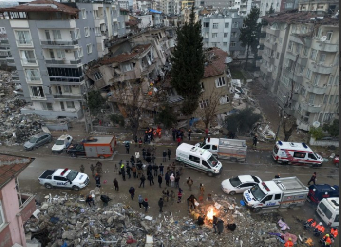    Zəlzələlərlə xarabalığa çevrilən Hatayın son vəziyyəti -    FOTOLAR      