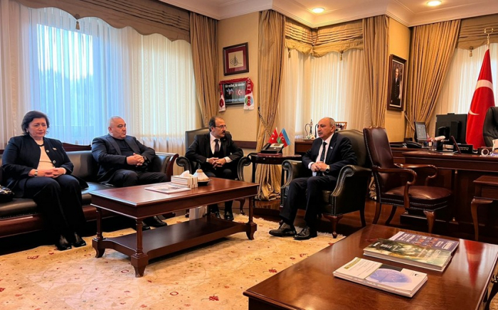 Qərbi Azərbaycan İcmasının rəhbərliyi Türkiyə səfirliyində Qərbi Azərbaycan İcmasının rəhbərliyi Türkiyə səfirliyində