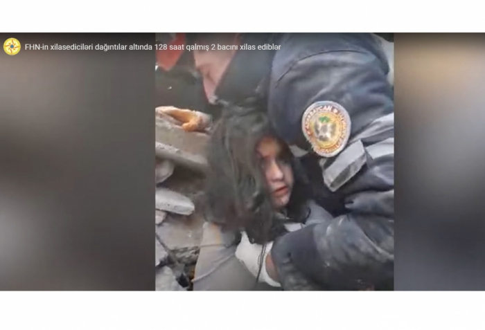   Azerbaijani rescuers pull two sisters alive from rubble in Kahramanmaras  