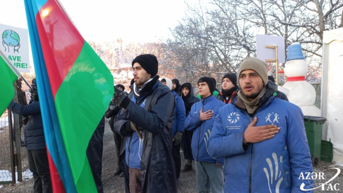   La protesta pacífica de los eco-activistas azerbaiyanos en la carretera Lachin-Khankandi entra en su 64º día  