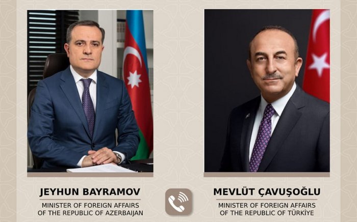    Ceyhun Bayramov Çavuşoğluna zəng edib   