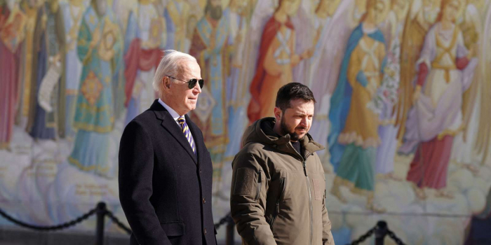  Ukraine : Joe Biden en visite surprise à Kiev 