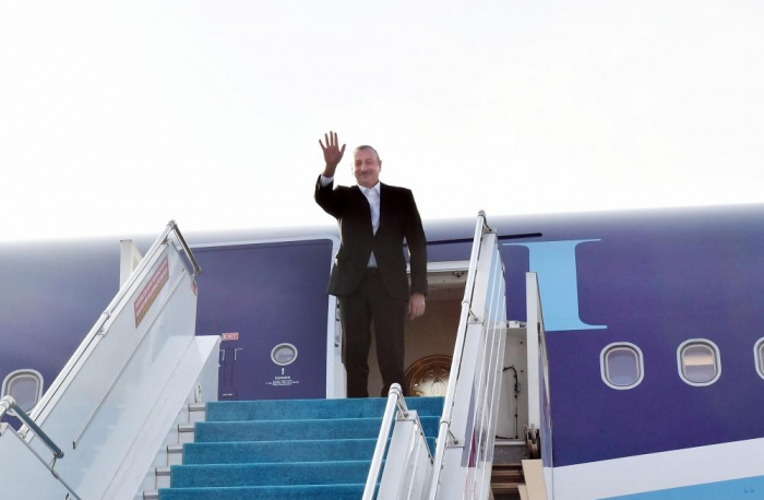   Le président Ilham Aliyev a terminé sa visite de travail en Turkiye  