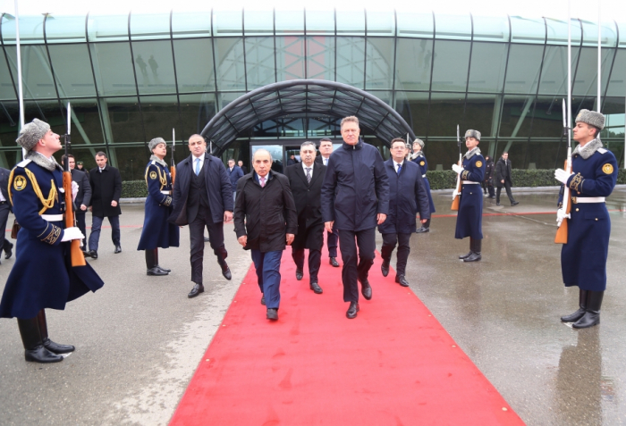   Romanian President Klaus Iohannis completes official visit to Azerbaijan  