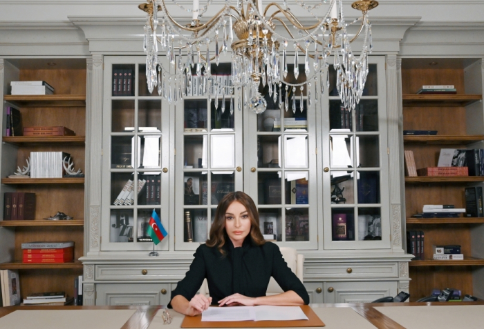 Mehriban Aliyeva partage une publication relative au génocide de Khodjaly Mehriban Aliyeva partage une publication relative au génocide de Khodjaly