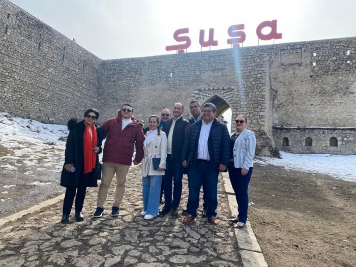 Mexican parliamentary delegation visits Azerbaijan’s city of Shusha