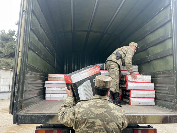   Le ministère azerbaïdjanais de la Défense envoie une autre aide humanitaire à la Türkiye -   Photos    