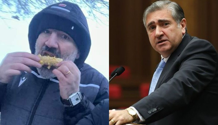    "Region qaynayır, Nikol isə qarğıdalı yeməklə məşğuldur" -   Erməni deputat      